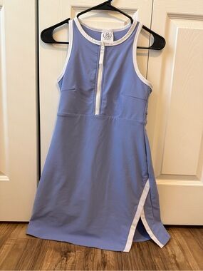 Sage Collective lavender/periwinkle athletic dress